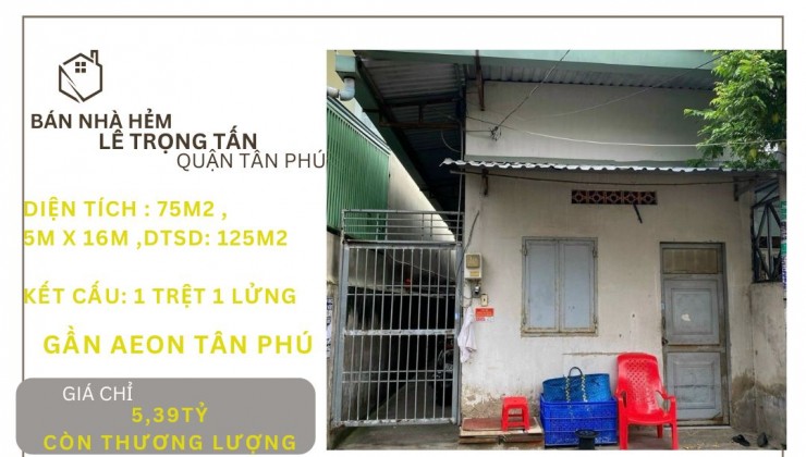 Cho thuê nhà mặt tiền Vườn Lài 92m2, 3 Lầu+ST, 28Triệu - khu SẦM UẤT